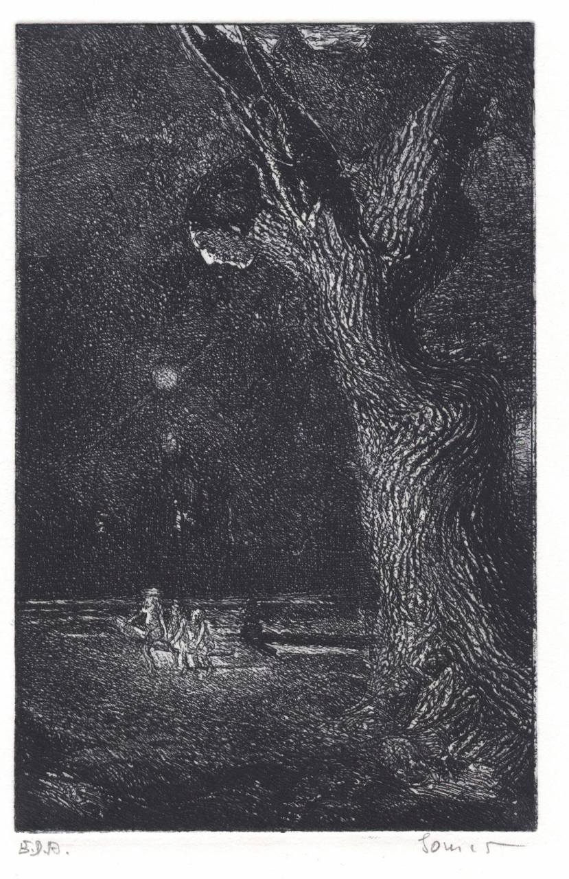 Hugh Ludlow. Stunde & Macht der Finsternis. [Erstdruck]