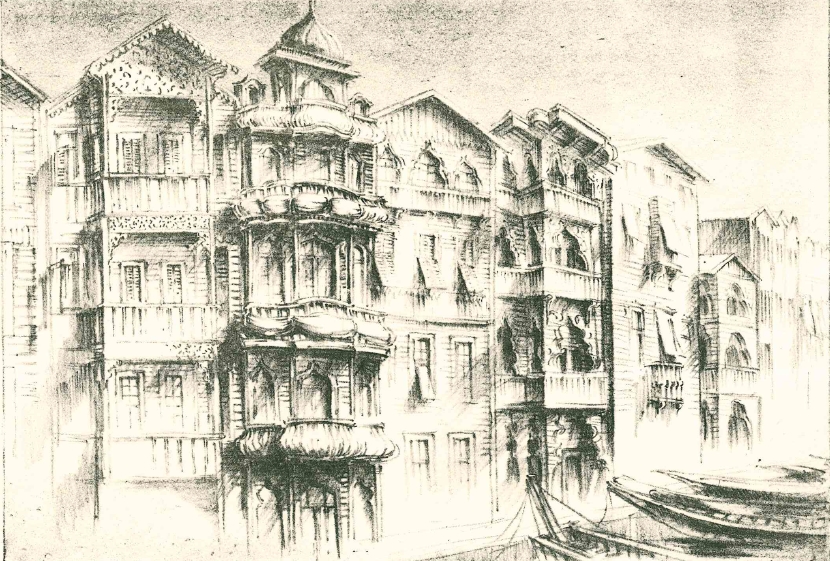 Gérard de Nerval. Constantinopel bei Nacht. [Erstdruck]