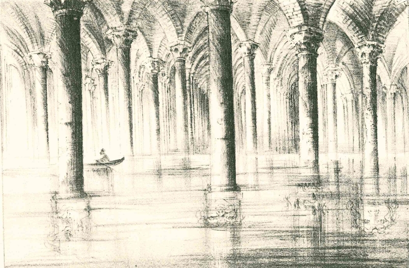 Gérard de Nerval. Constantinopel bei Nacht. [Erstdruck]