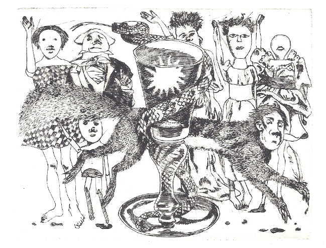 E.T.A. Hoffmann. Die Abentheuer der Sylvester-Nacht.