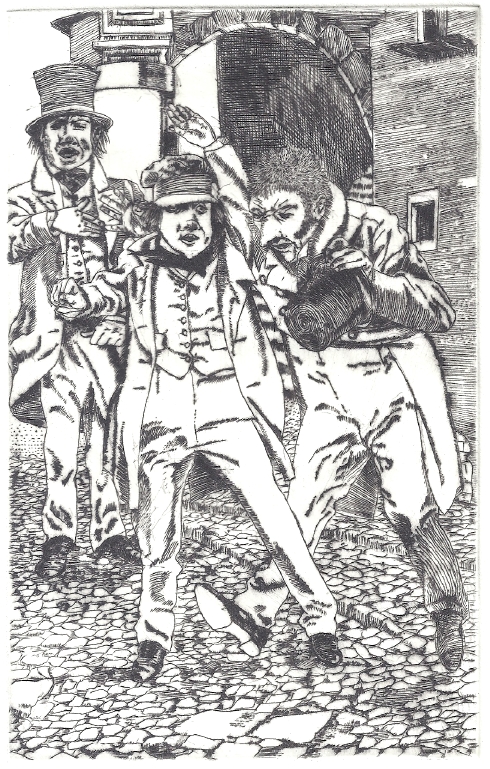 E.T.A. Hoffmann. Die Abentheuer der Sylvester-Nacht.