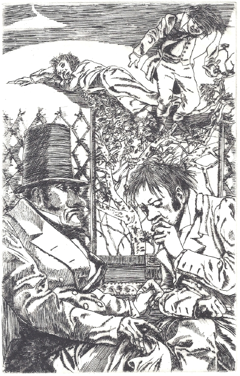 E.T.A. Hoffmann. Die Abentheuer der Sylvester-Nacht.